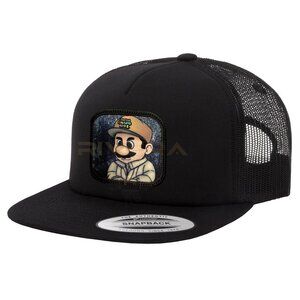Chapo Bros Hat Black, La Chapizza JGL gorra bros, El Chapo embroidery Hat